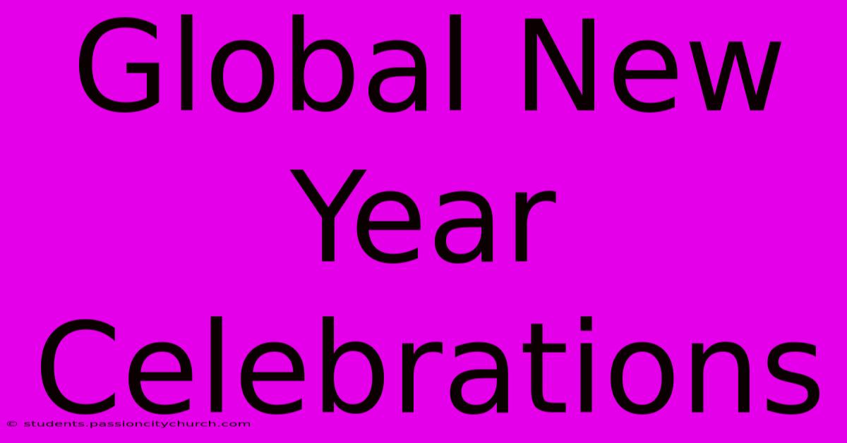 Global New Year Celebrations